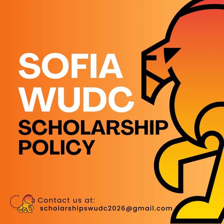The Scholarship Fund for WUDC is open! After engagements with Org Com there will also be a Visa Fund to assist with the particular barrier faced by African states. Let us continue to increase African participation.

The deadline is the 15th of April.

docs.google.com/forms/d/e/1FAI…