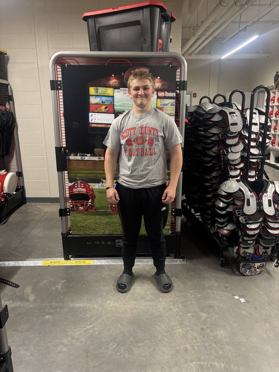 Great job <a href="/evanoswalt52/">Evan Oswalt</a> Hard work pays off!