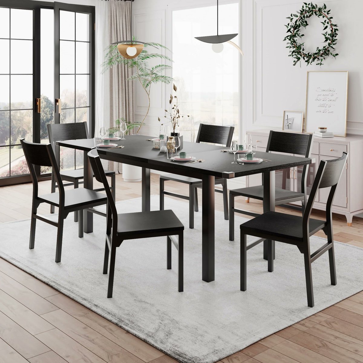 haileyzenith252's tweet image. iPormis 63" Extendable Kitchen Table Set for 4-6 People, 7-Piece Large Dining Table Set With 6 Chairs,Mid-Century Modern Dining Room Table,Black
#diningtable #kitchentableset #diningroom #largediningtable #Walmart  #Sponsored 

Shop now:
mavely.app.link/e/4psXFhAL1Rb