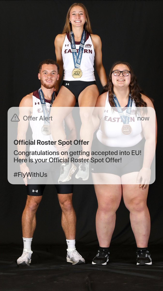 Blessed to receive an offer from Eastern University 💙 #goeagles🦅 <a href="/EUEaglesXCTF/">Eastern University XC/TF</a>