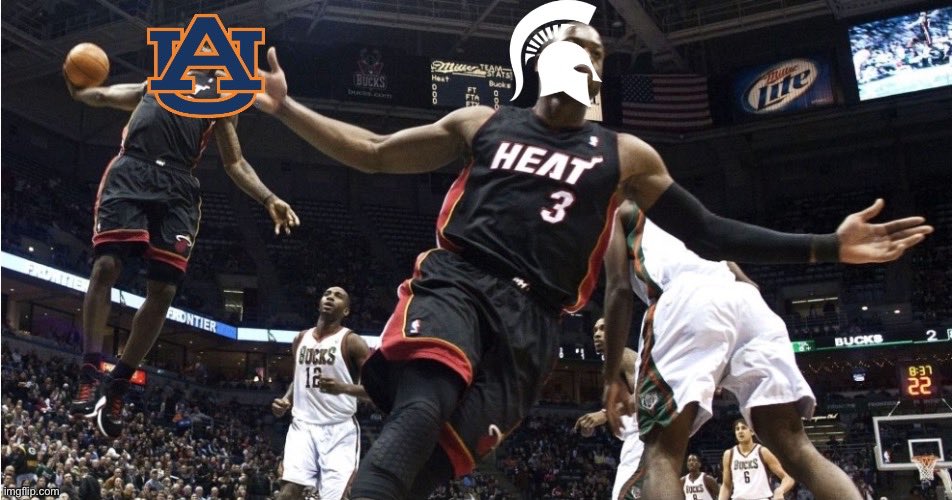 ATTENTION MICHIGAN STATE TWITTER:

as you may know, tickets are hard to come by in Atlanta, so making a home court advantage will be important. I have a proposal:

Us, Auburn fans cheer for you against Ole Miss, and in return you cheer for auburn against Michigan. 

As common