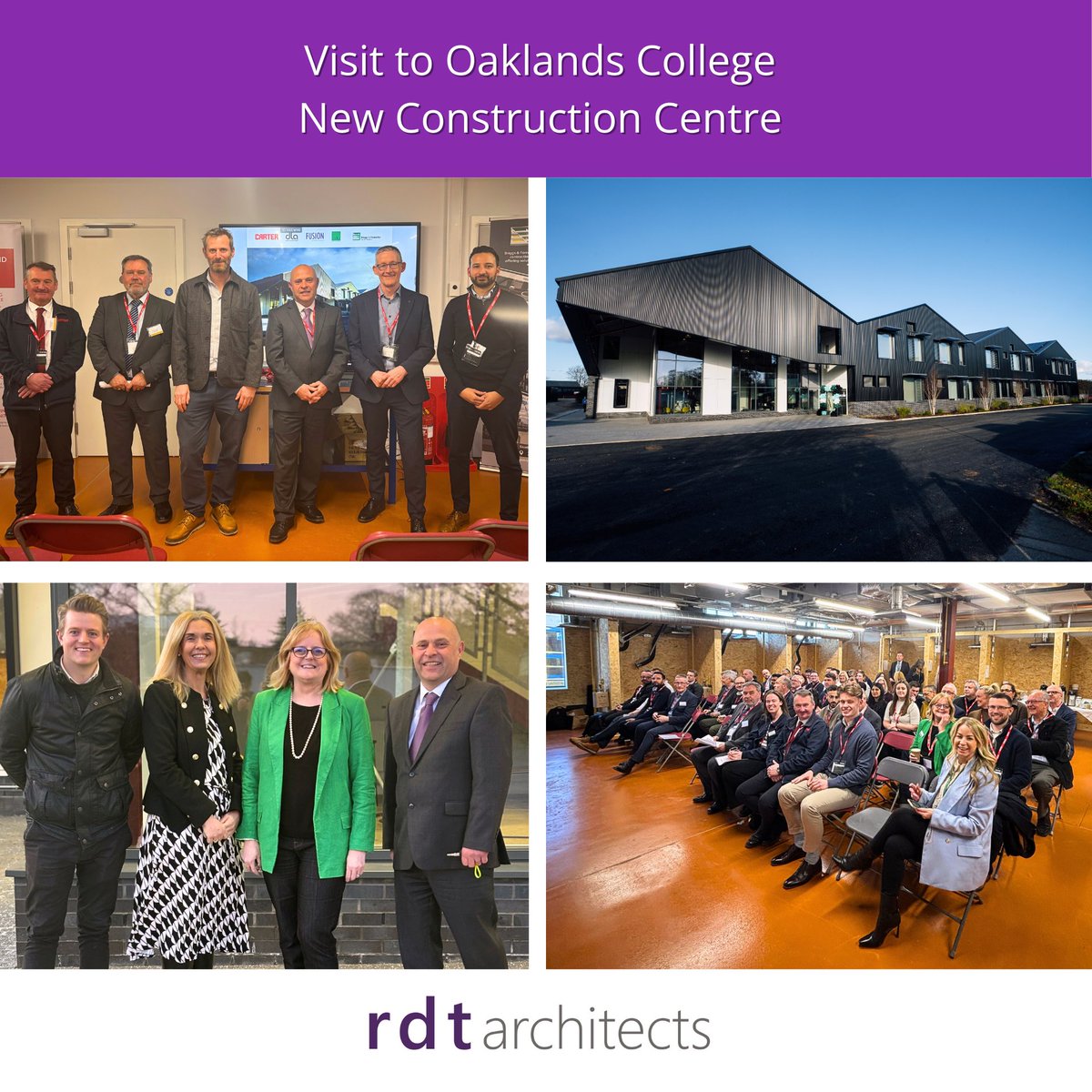 RDT visited <a href="/oaklandscollege/">Oaklands College</a> brand-new Construction Centre at #StAlbans Campus with <a href="/hertsbedsce/">CEHerts&Beds</a> Club
The UK’s newest hub for training in construction trades
With R G Carter <a href="/DLADesignGroup/">dla architecture</a> <a href="/BriggsForrester/">Briggs & Forrester</a> <a href="/FusionPM/">Fusion PM</a> 
#OaklandsCollege #Construction #Innovation #Sustainability