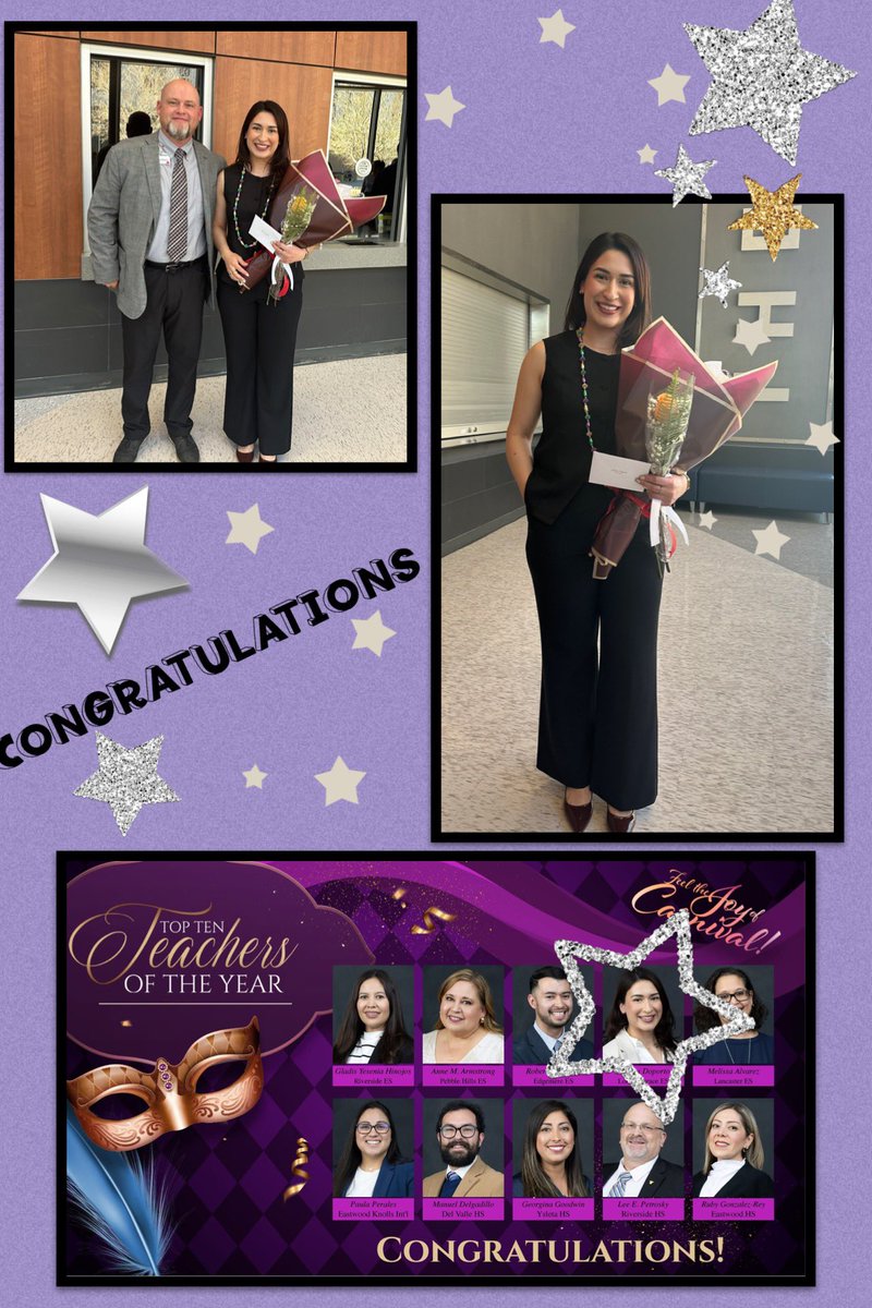 🌟 We are thrilled to congratulate 🌟 Ms. Doporto, #TheDistrict’s Top Ten Teacher!  🎉 Your commitment to education lights up our community. Thank you for making learning fun and inspiring! 🎉  🦁 <a href="/YsletaISD/">Ysleta ISD</a>