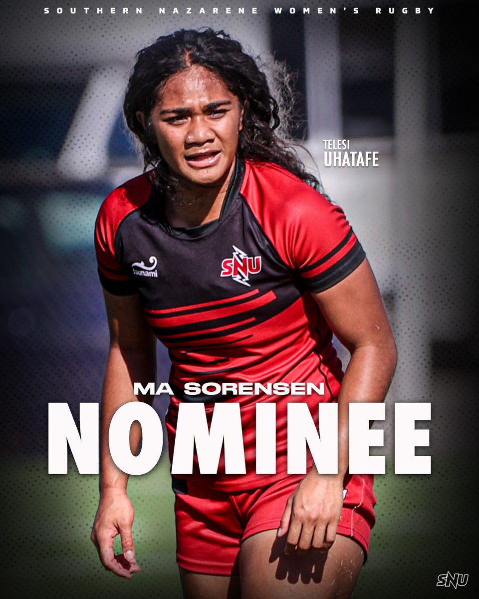 SNU Athletics (@snuathletics) on Twitter photo ๐๐ฆ๐จ๐ง๐ ๐๐ก๐ ๐๐๐ฌ๐ญ ๏ธ๐
<a href="/snu_rugby/">SNU Rugby</a>'s Telesi Uhatafe has been named a nominee for the ๐๐ ๐๐จ๐ซ๐๐ง๐ฌ๐๐ง ๐๐ฐ๐๐ซ๐! We need your vote for Telesi as she represents the Crimson Storm!
Vote Here: tinyurl.com/548jxcuw
#BoltsUpโก๏ธ ๐๐ฆ๐จ๐ง๐ ๐๐ก๐ ๐๐๐ฌ๐ญ ๏ธ๐
<a href="/snu_rugby/">SNU Rugby</a>'s Telesi Uhatafe has been named a nominee for the ๐๐ ๐๐จ๐ซ๐๐ง๐ฌ๐๐ง ๐๐ฐ๐๐ซ๐! We need your vote for Telesi as she represents the Crimson Storm!
Vote Here: tinyurl.com/548jxcuw
#BoltsUpโก๏ธ