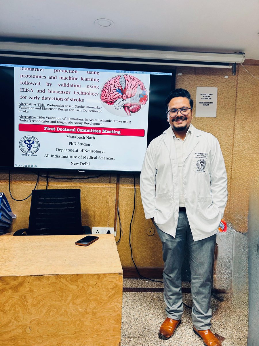 ManabeshNath's tweet image. First Doctoral Committee Meeting ✅ 
New milestone unlocked
Hopefully a few more to go
Realising the vision of ideas into reality
My research in 🧠 stroke goes on

#phdthoughts #phdream #phdtime #phdtime #AcademicTwitter #AcademicResearch #academia #researchforthewin #PhD