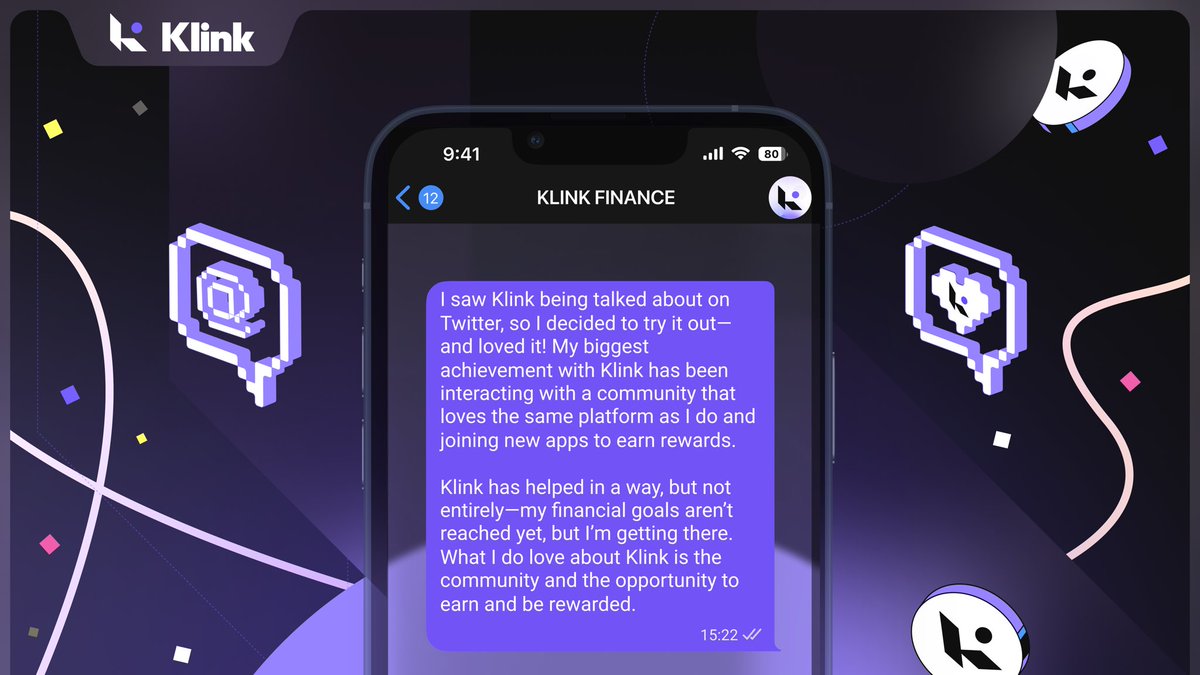 🌟 User Spotlight!🌟

Meet Joe, a passionate member of the Klink Finance community! 💜

🙌 We're proud to have incredible users like you, Joe!

👉 Want to be featured? Keep engaging, stay active, and you could be next! 💬✨