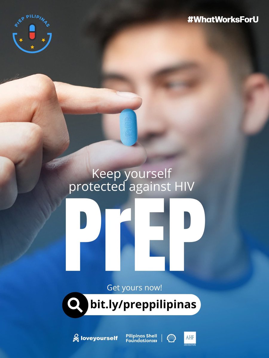 Pre-Exposure Prophylaxis (PrEP) is a safe and effective way to prevent HIV. When taken consistently, it significantly reduces the risk of HIV transmission.

You may walk-in to LoveYourself or book an appointment through this link: bit.ly/lybooking

Pre-Exposure Prophylaxis