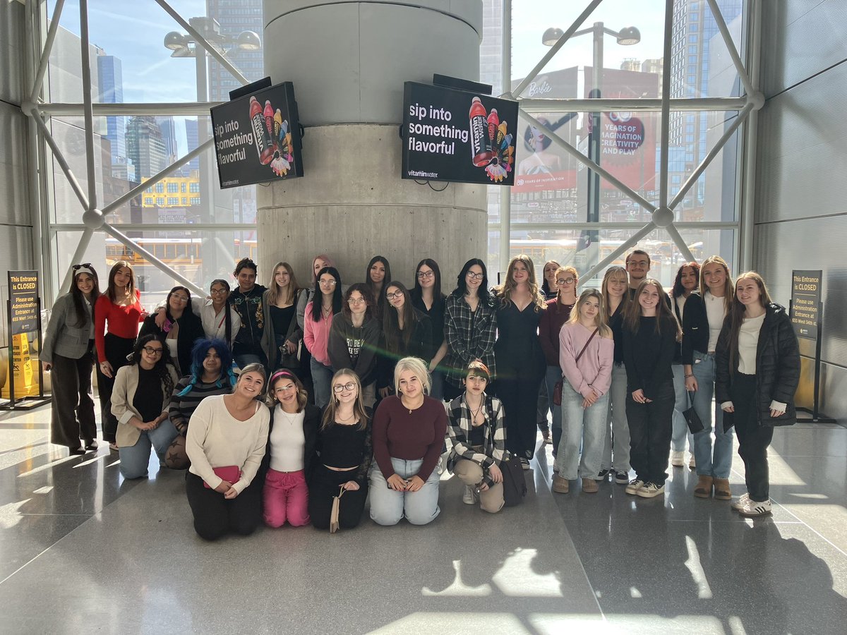 The start to our time at the International Beauty Show in NYC!