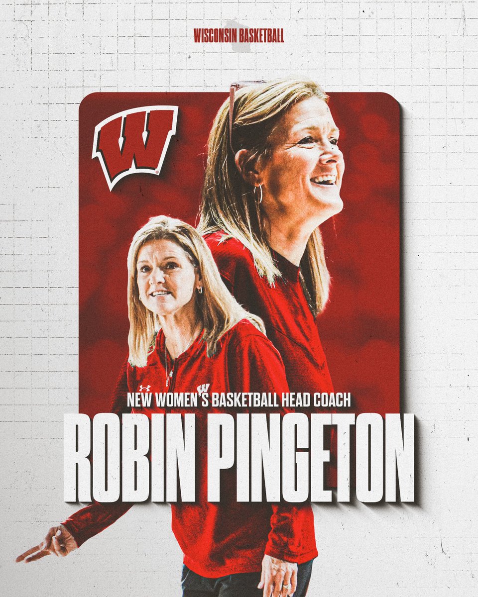 We’d like to welcome Robin Pingeton as the new head coach of Wisconsin Women’s Basketball!

Excited for this new era!

📖 | bit.ly/4hOzip4

#OnWisconsin