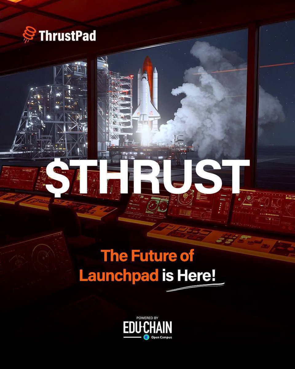 🚀 Thrust Token: Igniting the Next Era of DeFi!

DeFi is evolving fast, and Thrust Token is at the forefront!
Built to drive the next wave of innovation, Thrust delivers utility, scalability, and a thriving community for a stronger decentralized future.

With major innovations
