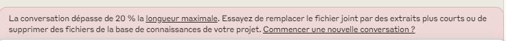 Si tu fais ce que je te demande correctement du 1er coup, alors on ne dépasse pas la taille max de la conversation 🤬🤬🤬