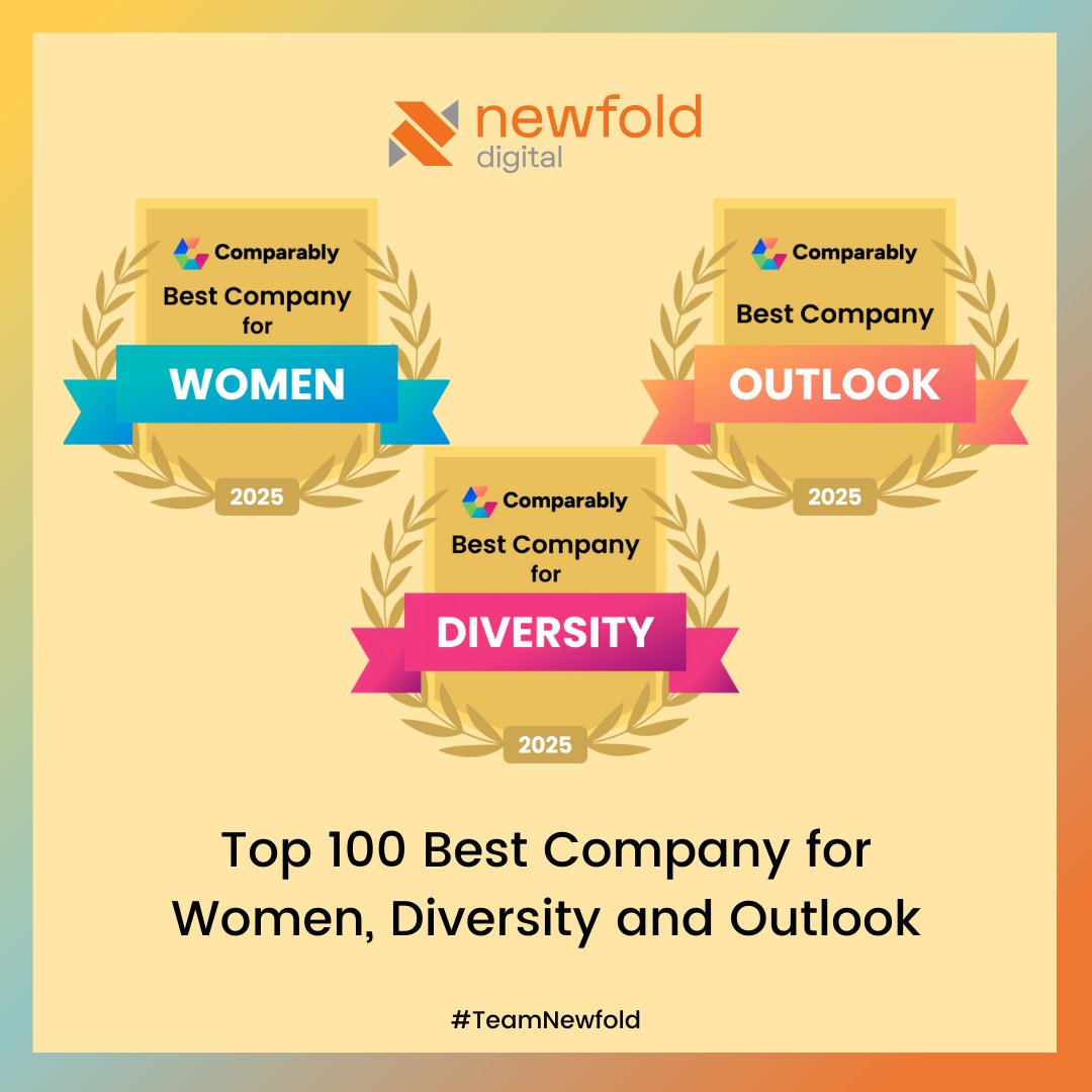 Newfold Digital (@newfolddigital) on Twitter photo 🏆 3 awards. 1 incredible culture! 🌟
We are proud to be named a Best Company for Women, Diversity & Outlook by <a href="/Comparably/">Comparably</a>! 🎉 At <a href="/NewfoldDigital/">Newfold Digital</a>, we live our culture — where everyone can thrive.
Join us! newfold.com/careers
#TeamNewfold #BestCompany #ComparablyAwards 🏆 3 awards. 1 incredible culture! 🌟
We are proud to be named a Best Company for Women, Diversity & Outlook by <a href="/Comparably/">Comparably</a>! 🎉 At <a href="/NewfoldDigital/">Newfold Digital</a>, we live our culture — where everyone can thrive.
Join us! newfold.com/careers
#TeamNewfold #BestCompany #ComparablyAwards