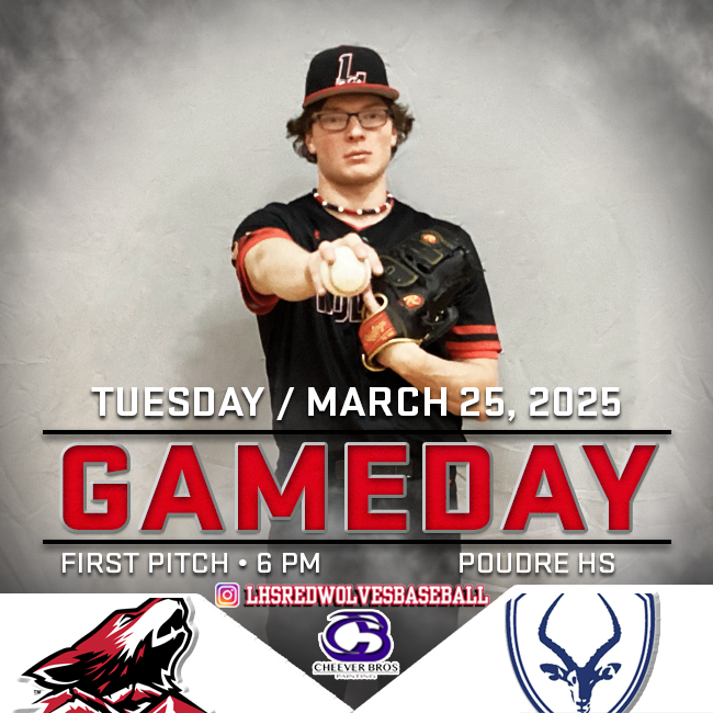 Loveland Redwolves Baseball (@redwolvesbsb) on Twitter photo Conference play kicking off tonight!
#BeLoveland #BetheBest
#cheeverbrospainting <a href="/lhstweets/">Loveland HS</a> <a href="/TSDAthleticsR2J/">Thompson School District Athletics</a> <a href="/chsaa/">CHSAA</a> Conference play kicking off tonight!
#BeLoveland #BetheBest
#cheeverbrospainting <a href="/lhstweets/">Loveland HS</a> <a href="/TSDAthleticsR2J/">Thompson School District Athletics</a> <a href="/chsaa/">CHSAA</a>