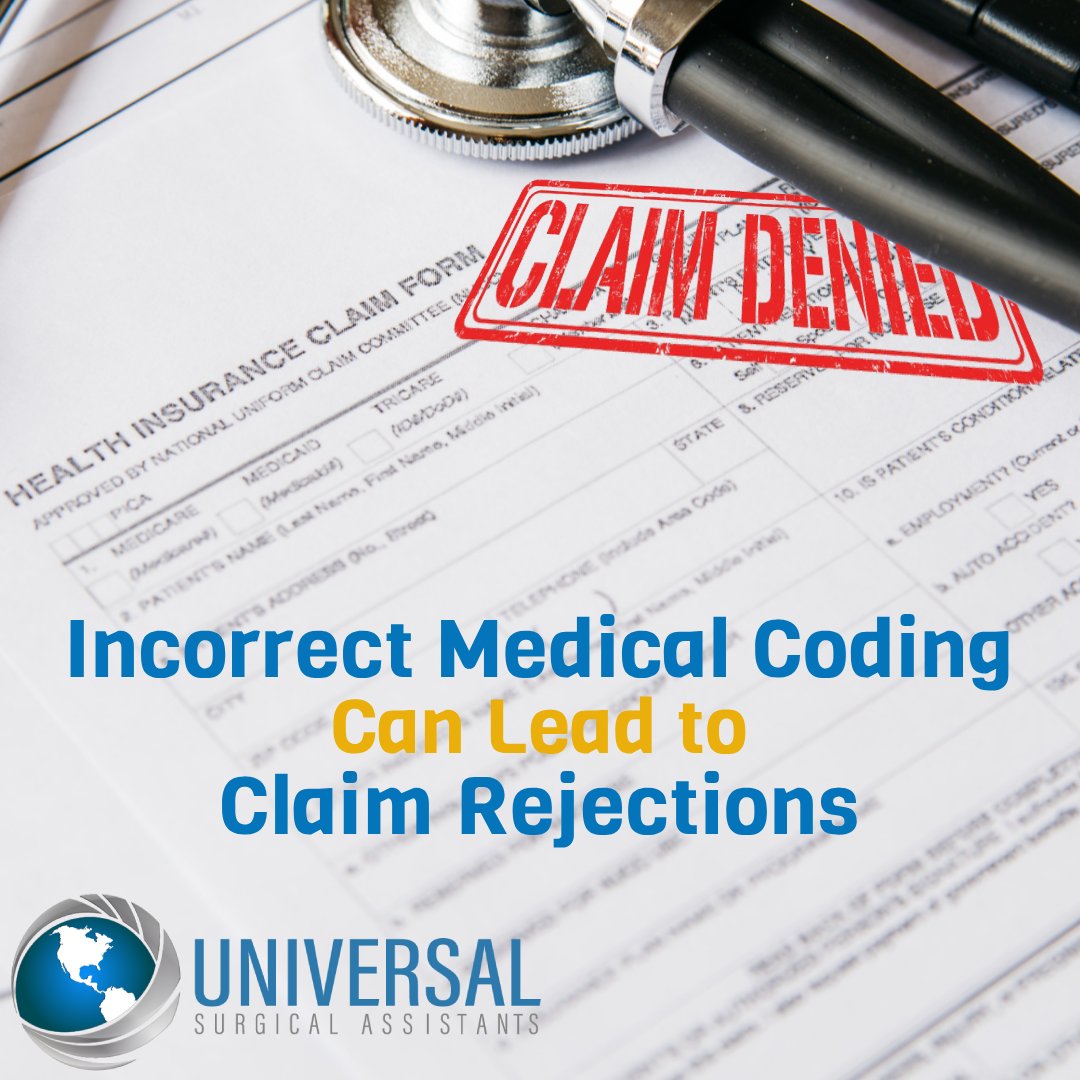 uspartnersinc's tweet image. Did you know? Incorrect #CPTcode leads to claim rejections & revenue loss.
At #UniversalSurgicalPartners, we help healthcare providers streamline their revenue processes, max collections, min financial stress & physician burnouts.
Call us to find how we can empower your practice.
