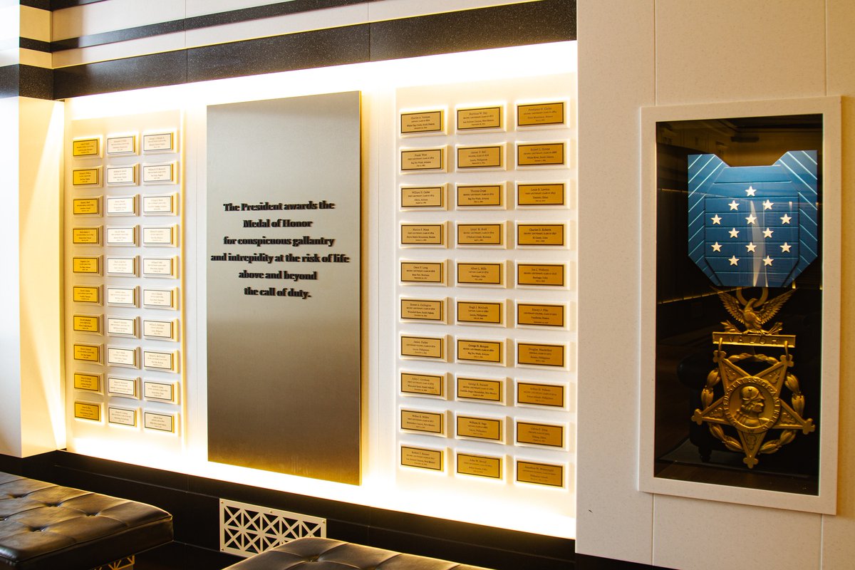 🎖️Today is National Medal of Honor Day &amp; we commemorate the valor of our service men &amp; women in the U.S. military.

🎧Listen to Medal of Honor recipient Robert F. Foley ’63 on the WPAOG Podcast: bit.ly/3QuPZfd

All West Point Grad MoH recipients: bit.ly/3TxA2Vl