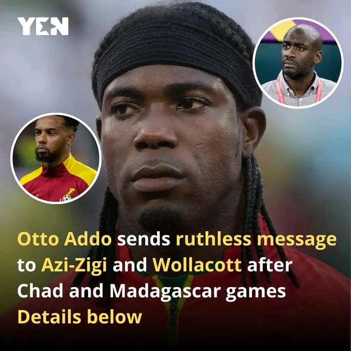 Ekurasicoach's tweet photo. Otto Addo sends Clear and ruthless message to Lawrence Ati-Zigi and Joseph Wollacott after World Cup qualifiers! Details below . Image Credit : Sebastian Frej/MB Media, Richard Sellers,Visionhaus/Getty Images https://t.co/Jy3elTSaxd