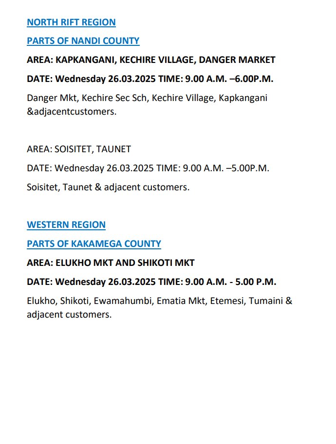 Kenya Power tweet media