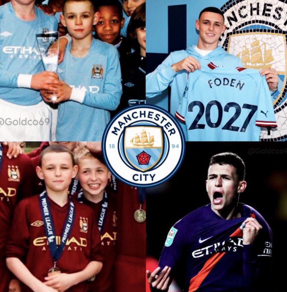 🗣️Phil Foden : “I can only see myself playing for man city, considering how much I’ve supported them from a young age. It always helps when you play for a club you support.” 🩵