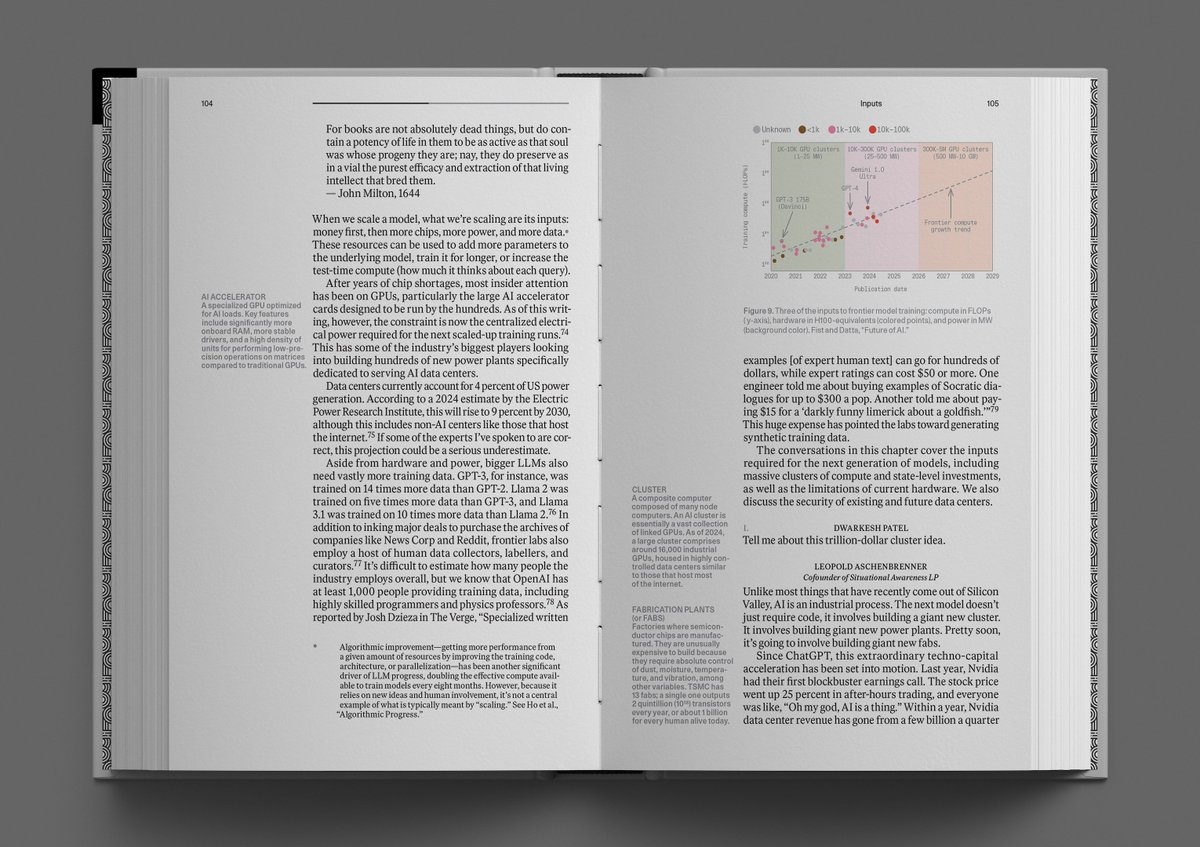 Tamara Winter (@_tamarawinter) on Twitter photo press.stripe.com/scaling
And by soon I meant...now! Today <a href="/stripepress/">Stripe Press</a> is thrilled to publish The Scaling Era: An Oral History of AI, by the brilliant <a href="/dwarkesh_sp/">Dwarkesh Patel</a>. press.stripe.com/scaling
And by soon I meant...now! Today <a href="/stripepress/">Stripe Press</a> is thrilled to publish The Scaling Era: An Oral History of AI, by the brilliant <a href="/dwarkesh_sp/">Dwarkesh Patel</a>.