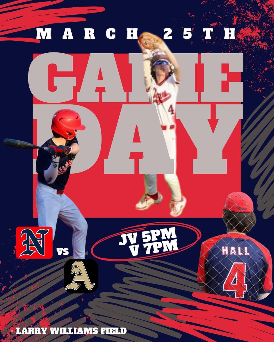 GAMEDAY!!! ⚾️🐅
🆚Amory
⌚️5pm &amp; 7pm
📍Larry Williams Field
📺 sidelinehd.com/TigersVarsity2…