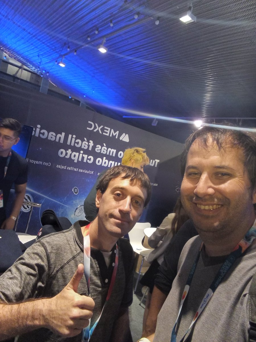 Brother -Z9K- (@flenov86) on Twitter photo Having a great time here at <a href="/mmerge_io/">MERGE Madrid</a>.
Great talks and people here.
Thanks <a href="/MEXCespanol/">MEXC Español</a> for giving us support 👏🏻!!! Having a great time here at <a href="/mmerge_io/">MERGE Madrid</a>.
Great talks and people here.
Thanks <a href="/MEXCespanol/">MEXC Español</a> for giving us support 👏🏻!!!