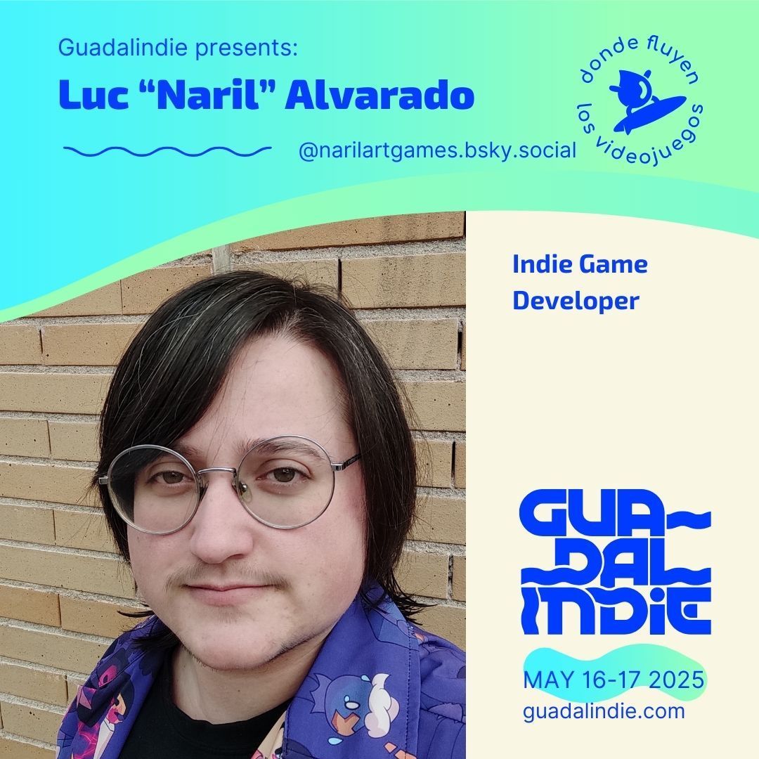 This speaker will show us how to enhance teamwork between technical and non-technical profiles

🔥 Luc "Naril" 🔥
<a href="/NarilArtGames/">Luc Naril</a>

Luc is a programmer who has worked on games like Do Not Feed the Monkeys 2099 or Friends vs Friends and is currently part of From The Moon.