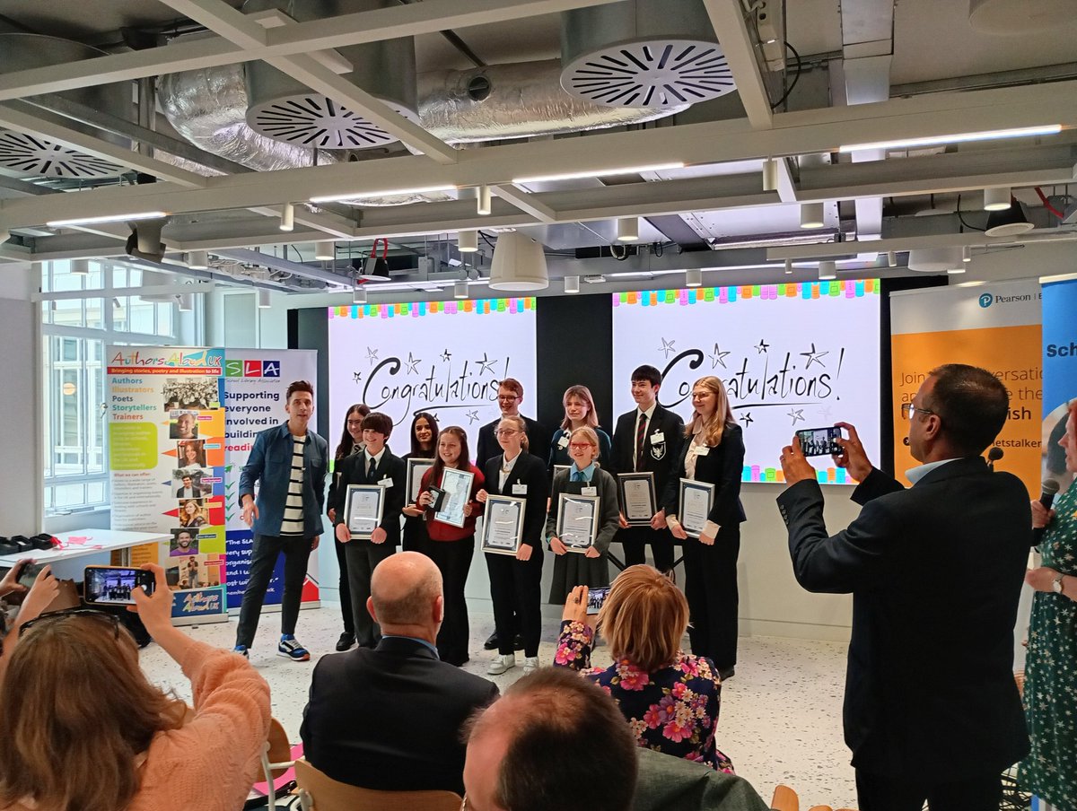 School Library Association (SLA) (@uksla) on Twitter photo Huge congratulations to all the #PLAA2025 finalists, who had their very well-deserved moment in the spotlight this afternoon. It was such an uplifting experience, hearing more about all their work 📚 🌟 <a href="/plaa_uk/">PLAA_UK</a> <a href="/CILIPSLG/">CILIP SLG</a> <a href="/AuthorsAloudUK/">Authors Aloud UK</a> <a href="/PearsonSchools/">Pearson Schools UK</a> #schoollibraries Huge congratulations to all the #PLAA2025 finalists, who had their very well-deserved moment in the spotlight this afternoon. It was such an uplifting experience, hearing more about all their work 📚 🌟 <a href="/plaa_uk/">PLAA_UK</a> <a href="/CILIPSLG/">CILIP SLG</a> <a href="/AuthorsAloudUK/">Authors Aloud UK</a> <a href="/PearsonSchools/">Pearson Schools UK</a> #schoollibraries