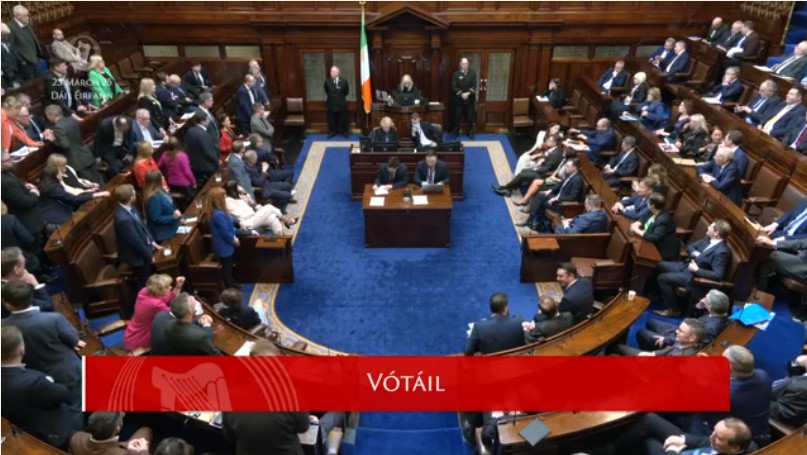 McConnellDaniel's tweet image. Whatever the right or wrong of it, scenes from the Dáil are frankly embarrassing... No winners in this one...
Far too much time wasted on this...  
Committees not even formed... 
No legislation being passed...
Get on with it!!!