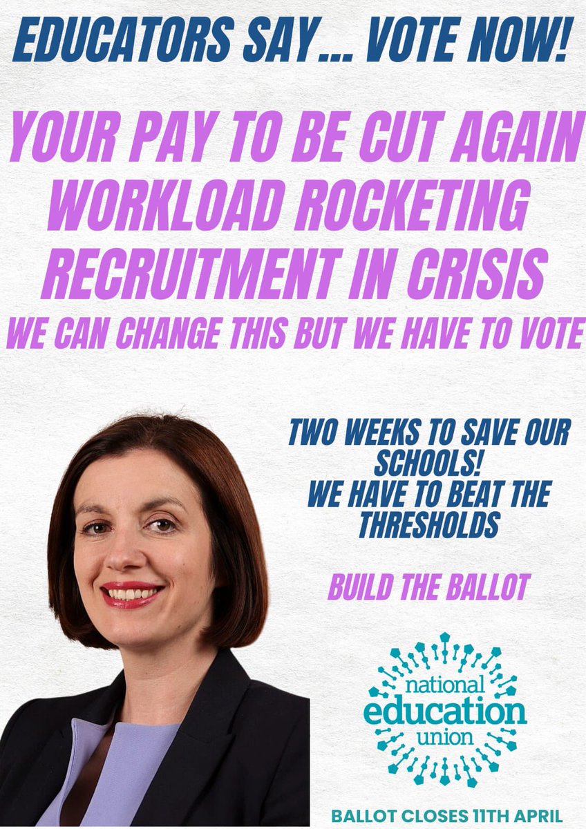 neucheshireeast's tweet image. 🗳️ Get The Vote Out 🗳️ 

#FundFairPay
#ValueEducation #ValueEducators

📲 neuactivate.com/login