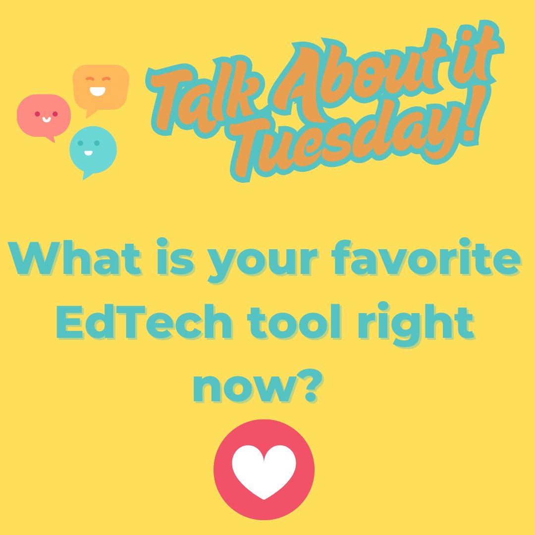 It's "Talk About It Tuesday"! And we want to know what EdTech tools our "KAST Members" are using! 
What are your favorite EdTech tools for teaching or learning? Share your go-to apps, websites, or resources! 💡👇
#EdTech #TalkAboutItTuesday #Education #LearningTogether