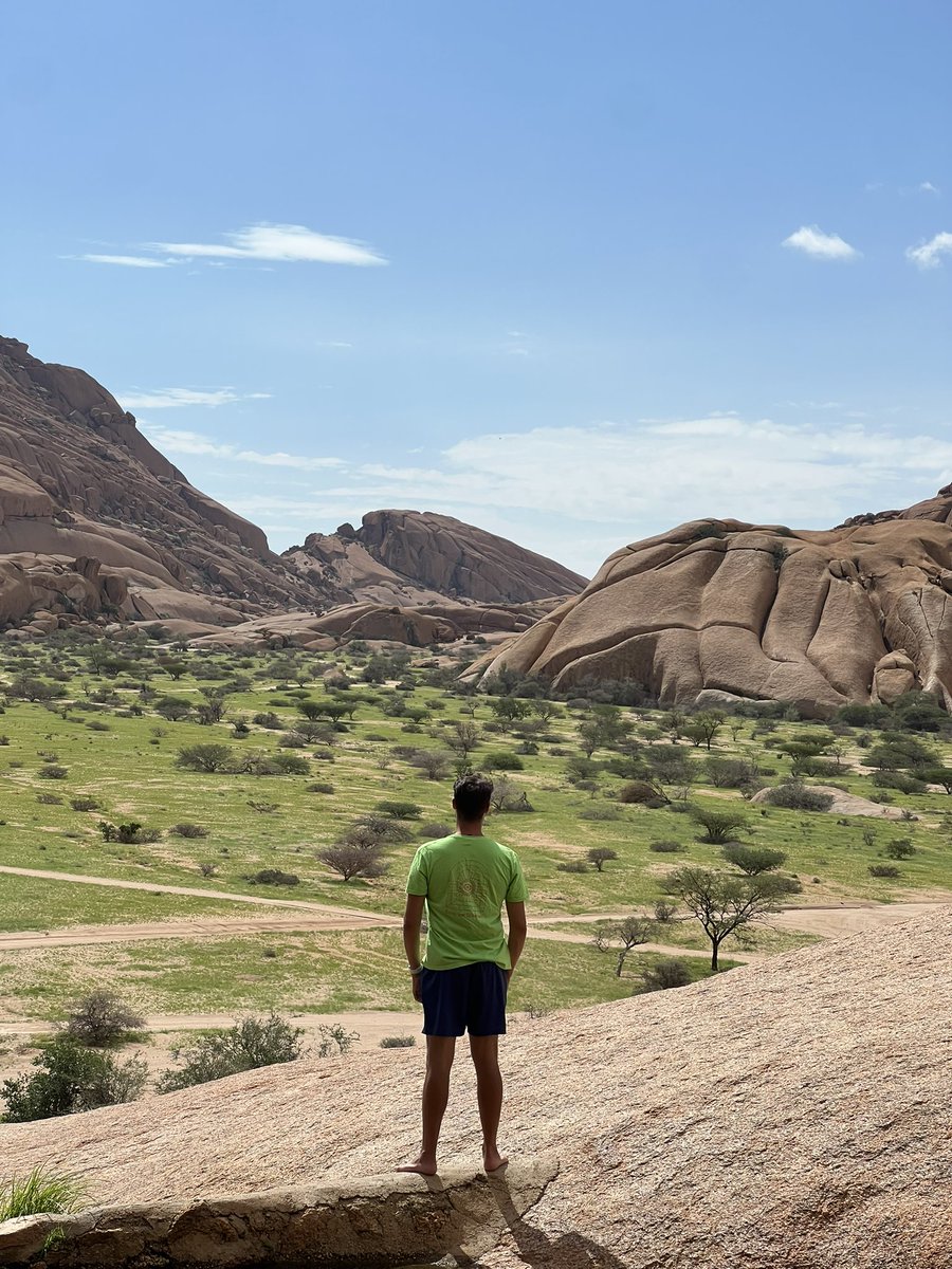 bd_himes's tweet image. Being a true crypto bro and telling my Herero guide that I can pay him for zebra meat in $TAO 
@wearetalisman thanks for the shirt 

#spitzkoppe