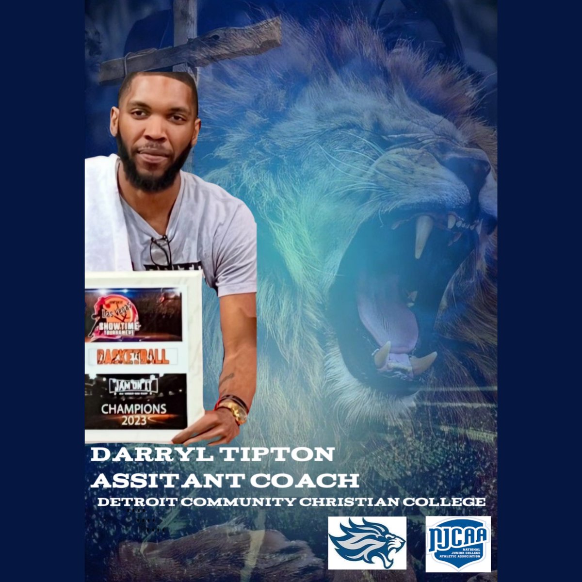 Community Christian College (MI) Women’s BBALL (@dc3_wbb) on Twitter photo Help us in welcoming Darryl Tipton to the Detroit Community Christian College family! Coach Tip will be primarily focusing on strength & conditioning and skill development for the lady lions! 
WELCOME TO THE FAMILY 
COACH TIP 🦁💙🏀 Help us in welcoming Darryl Tipton to the Detroit Community Christian College family! Coach Tip will be primarily focusing on strength & conditioning and skill development for the lady lions! 
WELCOME TO THE FAMILY 
COACH TIP 🦁💙🏀