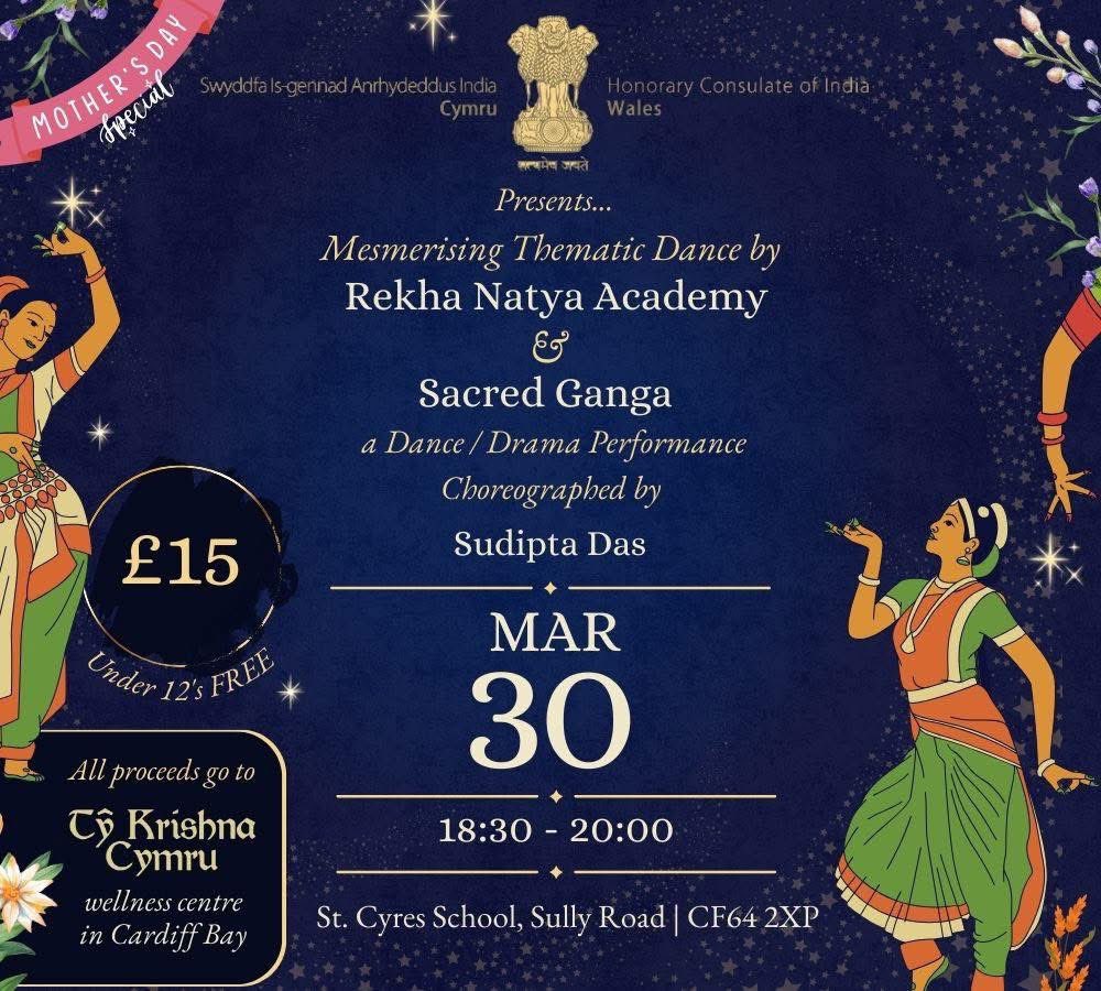Tripti Megeri (@triptimegeri) on Twitter photo Looking forward to attending the Charity dance event organised by the Tŷ Krishna Cymru in association with <a href="/hciwales/">Honorary Consul</a> . All proceeds will go towards Ty Krishna’s state of art wellness centre.
Link to the ticket booking:
lnkd.in/e8QRhH6B
Tŷ Krishna Cymru | Cardiff Looking forward to attending the Charity dance event organised by the Tŷ Krishna Cymru in association with <a href="/hciwales/">Honorary Consul</a> . All proceeds will go towards Ty Krishna’s state of art wellness centre.
Link to the ticket booking:
lnkd.in/e8QRhH6B
Tŷ Krishna Cymru | Cardiff