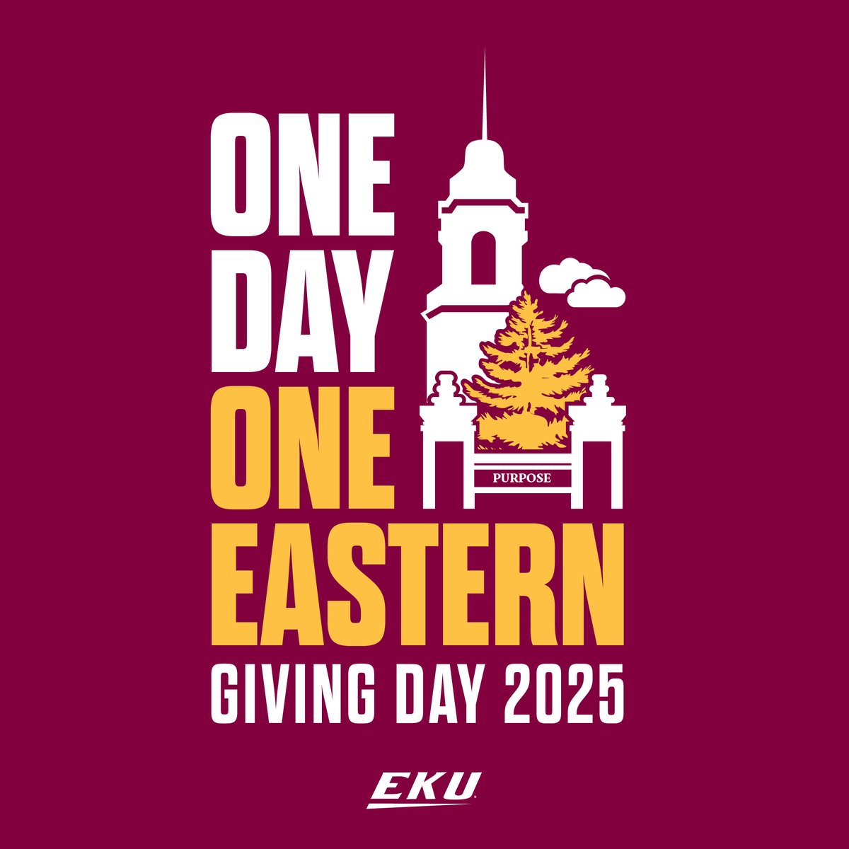 EKUalums's tweet image. EKU's annual Giving Day is in only 4 weeks! Visit go.eku.edu/GiveBigEVideo to watch our Giving Day promo. Will you share with other EKU alumni, students, fans, and friends to help us reach 2,425 donors on #GiveBigE? Visit go.eku.edu/givingday for more info.