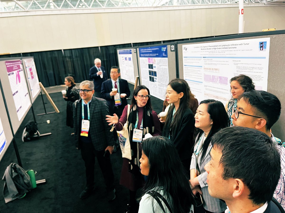 Samson W. Fine, MD (@rovingatuscap) on Twitter photo Thank You to Dr. Isabela Cunha <a href="/Isabelawcunha/">Isabela Werneck da Cunha</a> for leading the <a href="/GU_Path_Society/">GU Pathology Society (GUPS)</a> Tuesday AM Poster Walk #USCAP2025 #gupath Thank You to Dr. Isabela Cunha <a href="/Isabelawcunha/">Isabela Werneck da Cunha</a> for leading the <a href="/GU_Path_Society/">GU Pathology Society (GUPS)</a> Tuesday AM Poster Walk #USCAP2025 #gupath