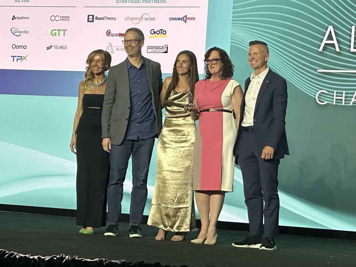 Congratulations Telarus for earning the 2024 ACW Vanguard Sponsor Award, which recognizes sponsors supporting ACW since its formative years (2010–2012), providing foundational support for its success and growth.

#ACW #AllianceofChannelWomen #ACWConnectLive #ChannelPartners