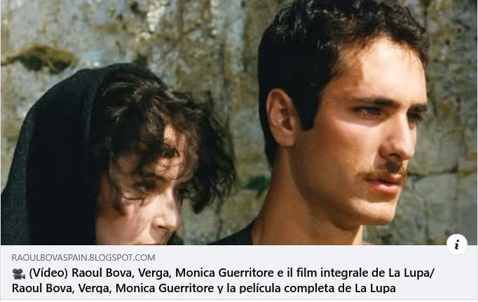 BovaSpain's tweet photo. 🎥 (Vídeo) RAOUL BOVA, Verga, Monica Guerritore e il film integrale de La Lupa/Raoul Bova, Verga, Monica Guerritore y la película completa de La Lupa 

https://t.co/zEI5BdguS8

#RaoulBova https://t.co/zdeG4oxL2p