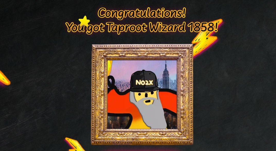 It was crazy fun! Thank you for the emotions, I love you!
<a href="/TaprootWizards/">Taproot Wizards</a> <a href="/udiWertheimer/">Udi Wertheimer</a>