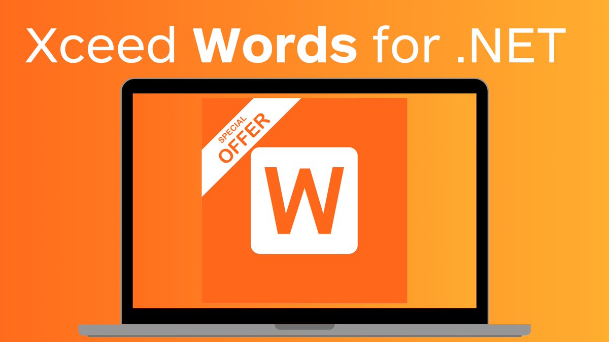DataGrid's tweet image. Xceed for .NET – Special Offer Now Live!

Unlock next-level performance and stunning UI components for your .NET apps – now at a limited-time discount!

Xceed Words For .NET : zurl.co/Q3QW8