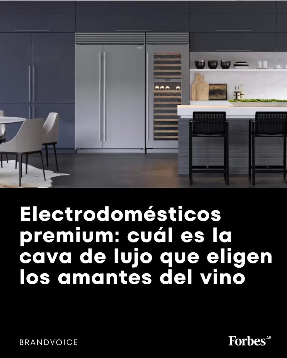 De la mano de Elden, la cava para vinos de la marca Sub-Zero se posiciona como la opción preferida de los clientes más exigentes. Cuáles son las características que la distinguen.

🔗 Leé más en la nota de <a href="/meugeiglesias/">Euge Iglesias</a> en nuestra web:
forbesargentina.com/brandvoice/ele…