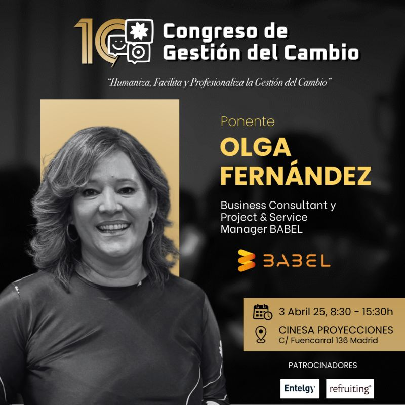 10º Congreso de Gestión del Cambio, #Transformación #GestiónDelCambio
📅 3 de abril de 2025
📍Cinesa Proyecciones (Fuencarral, 136. Madrid)
Consigue tu entrada aqui: eventbrite.com/e/10a-edicion-…
<a href="/grupo_imm/">Grupo IMm</a>