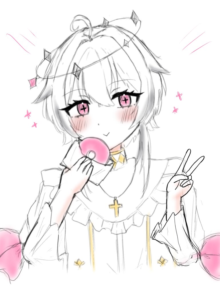 v5gou's tweet photo. 配信見ながら描いてた！

 #めろめろ画廊 https://t.co/CtBD7Wsqwg