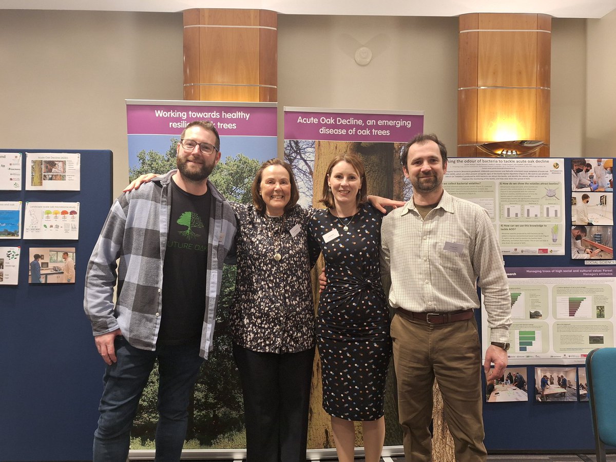 🧵It's been incredible to be a part of one of the BPD-funded projects on acute oak decline!