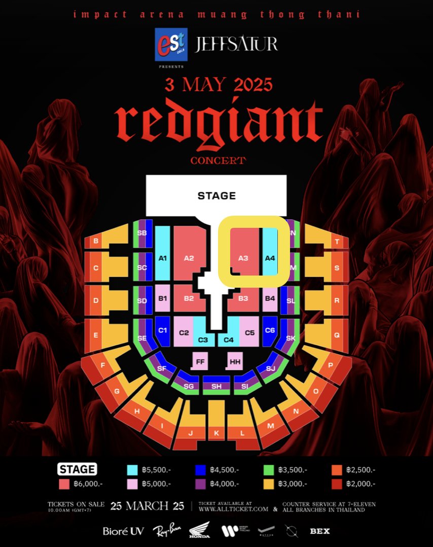 ToMoonAndback33's tweet photo. 📍WTS ลูกค้าฝากปล่อยบัตร 2 ใบ
 A3 (AMXX) 6,000 บาท 
A4 (ARXX) 5,500 บาท 
ราคาบวกค่ากดใบละ 800 บาท  

สนใจ DM ได้เลยค่ะ  นัดรับได้ เอกสารครบ  

#JeffSaturRedGiantConcert 
#JeffSatur #StudioOnSaturn #WayferRecords 
#tomoonandbackreviews #tomoonandback https://t.co/NkQXcV6vR4