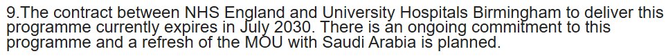 cannula_service's tweet photo. It seems the agreement is expected to be renewed in 2030 when it expires.

This is so backwards.

UK drs are emigrating unable to get training &amp; yet trusts are being paid by foreign govts to train their drs here.

Why can't we put money into training the drs we already have?

5/8 https://t.co/ffUKBMqb4z