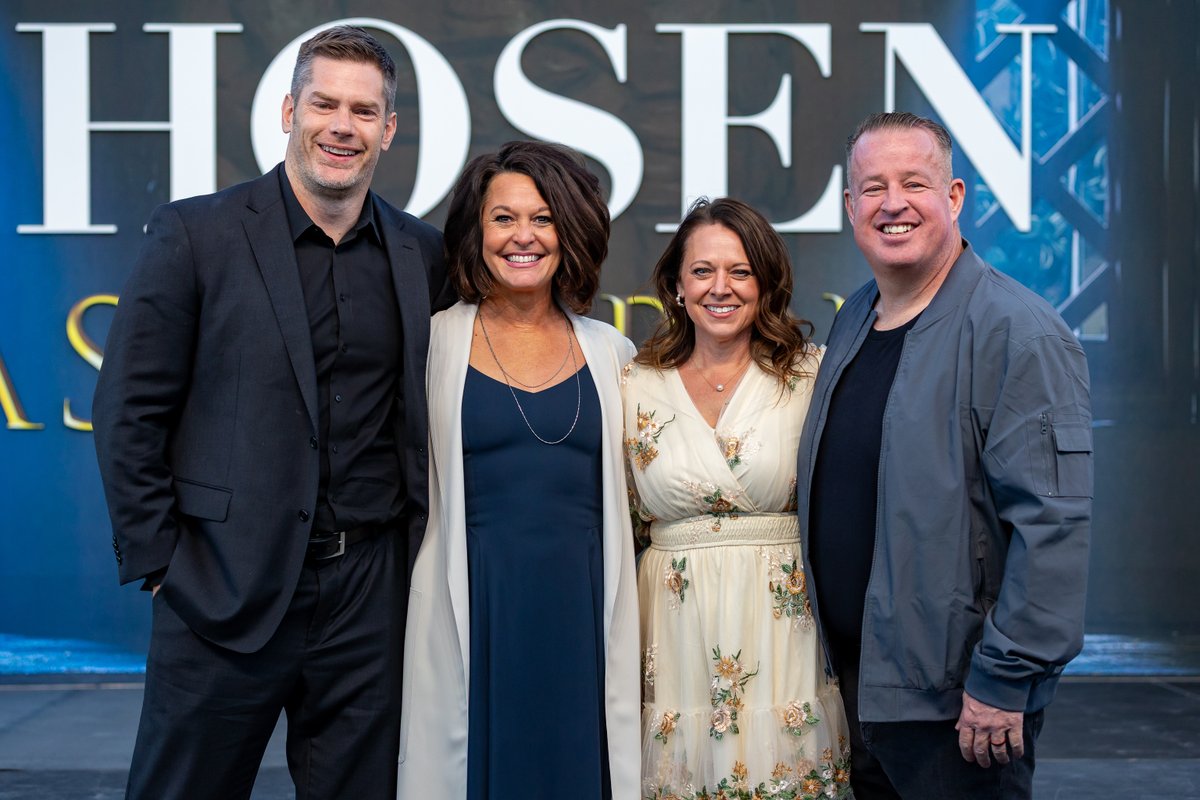 We gathered in Dallas, Texas for the premiere of The Chosen Season 5: The Last Supper—and it was more than just a screening.

It was a moment.

A moment to pause and reflect on how far this series has come…
A moment to honor the cast, crew, and creative team who pour their