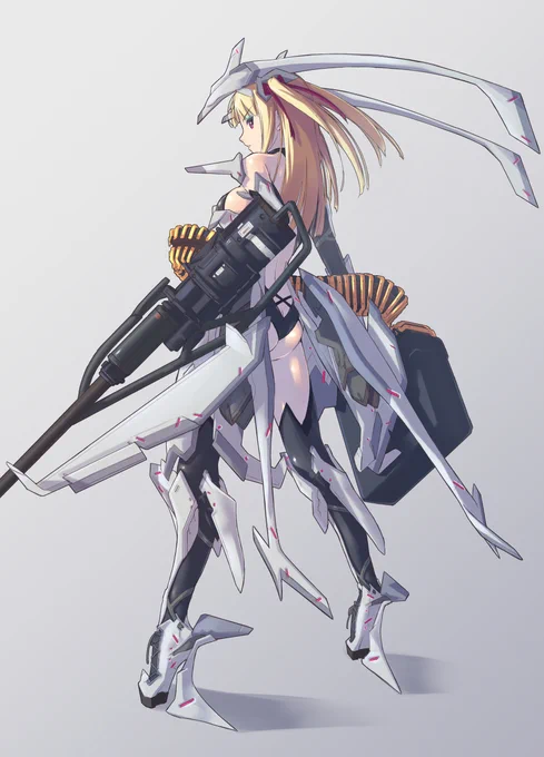 #上手いとか下手とかそういうのは関係なく自分が気に入っている絵大昔のだけどシルエットが良くて気に入ってる。昔はポンっとこんな感じのが描けてたんだけど、最近は描けない。 