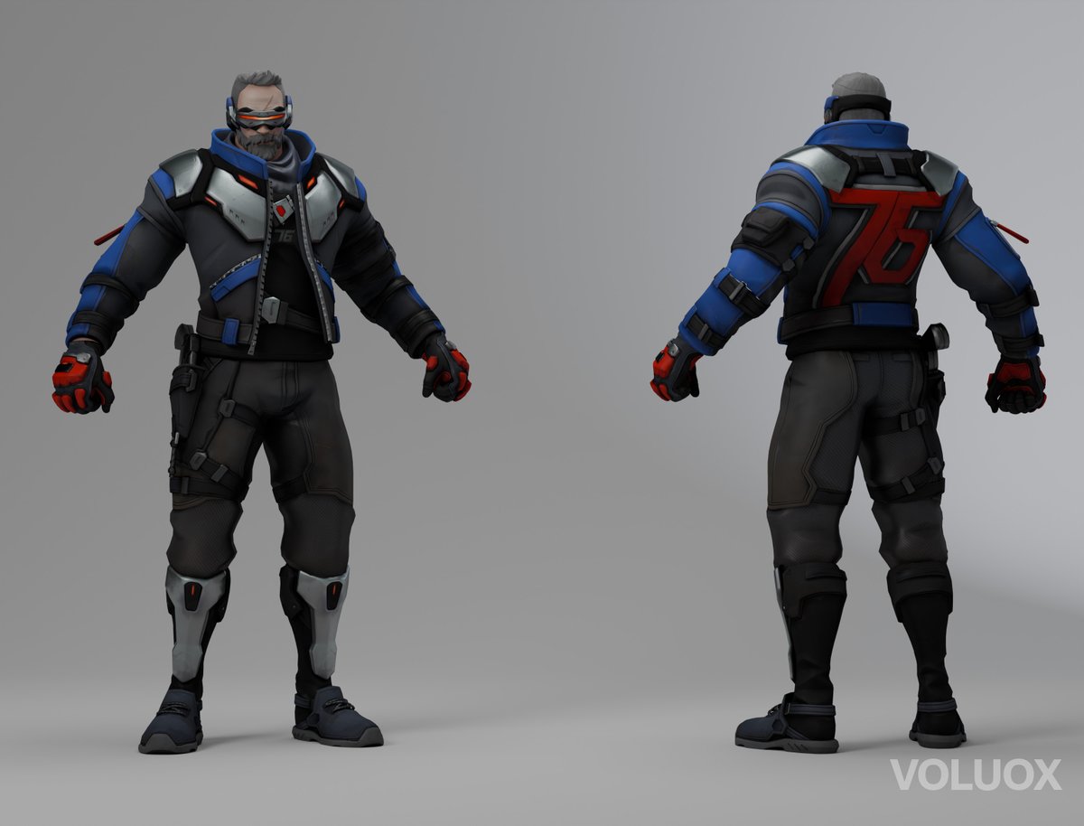 [Model] Solider 76 (Overwatch 2)
Available for early access on 🅿️!