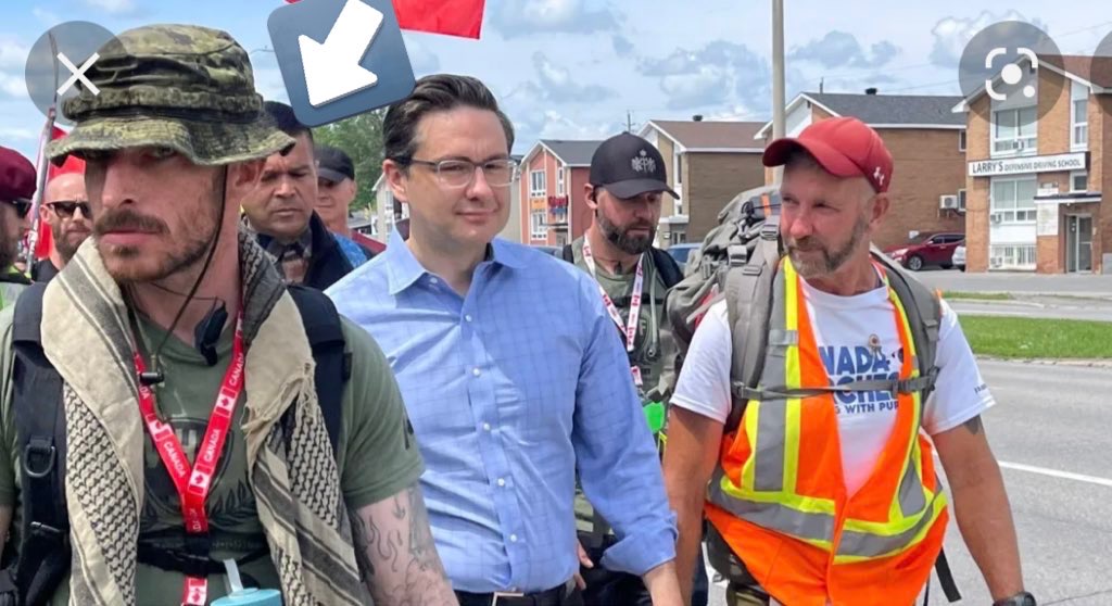 ProjectPearson's tweet photo. This is who Pierre walks with.

Is this leadership? https://t.co/8WeoLj2d8H