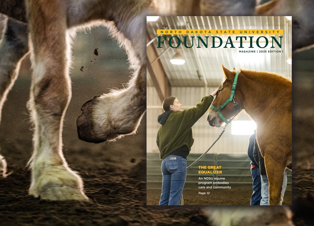 The spring edition of the NDSU Foundation Magazine is out now! 🤘 Read the latest stories: ndsufoundation.com/magazine